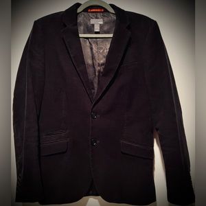 H&M black corduroy jacket size 38R